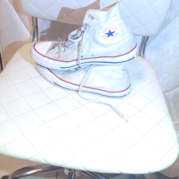 Vintage Converse All Star Chuck Taylor high top white - Picture 2 of 3